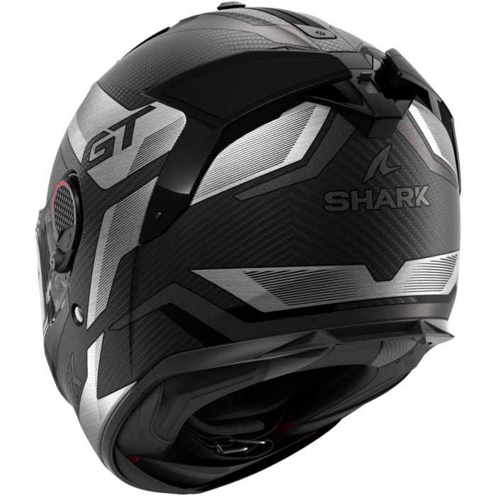 Spartan GT Pro Carbon - Güneş Vizörlü Mat Gri Kask (FullFace) - Shark