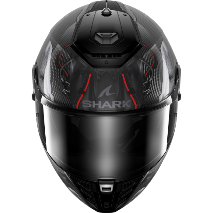 Spartan RS Carbon - Güneş Vizörlü XBot Red Kask (FullFace) - Shark